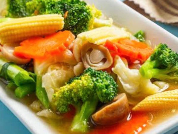 ผัดผักรวมมิตร｜パットパック｜タイ風野菜妙め｜Thai stir fried mixed vegetable